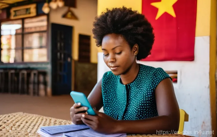 기니비사우 여행 시 환전 방법 - **Prompt:** "The interior of a clean and modern authorized currency exchange office or bank in Bissa... 기니비사우 여행 시 환전 방법 - **Prompt:** "The interior of a clean and modern authorized currency exchange office or bank in Bissa...