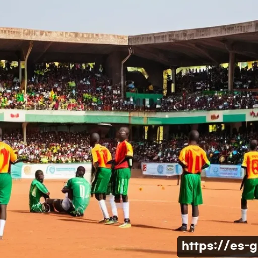 기니비사우에서 가장 인기 있는 스포츠 이벤트 - **Prompt 1: Electrifying Football Match in Guinea-Bissau**
"A wide-angle, dynamic shot capturing...