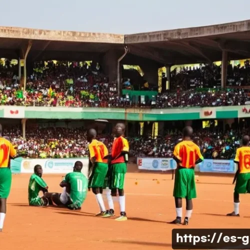 Home 11 기니비사우에서 가장 인기 있는 스포츠 이벤트 - **Prompt 1: Electrifying Football Match in Guinea-Bissau**
"A wide-angle, dynamic shot capturing...